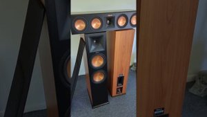 Премиальные колонки для домашнего кинотеатра от Klipsch  RP-280f центр RP-450C #klipsch #hometheate