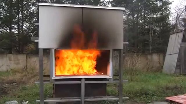 ТАМАК Испытание ЦСП на огнестойкость смотреть онлайн