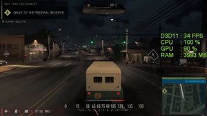 $55 PC + GeForce GT 1030 -- AMD Phenom II X4 945 -- Mafia III Benchmark