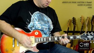 GRECO LES PAUL CUSTOM 3 humbuckers, JAPAN, 1978