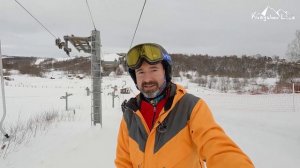 Обзор комплекса "Яхрома" с горнолыжными склонами.