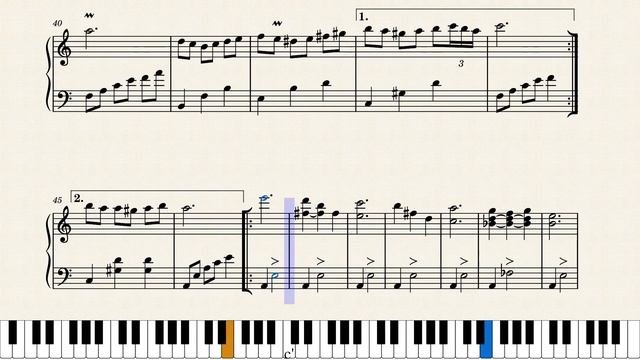 13 Jours in France by Francis Lai (Winter Sonata) Piano Tutorial смотреть онлайн