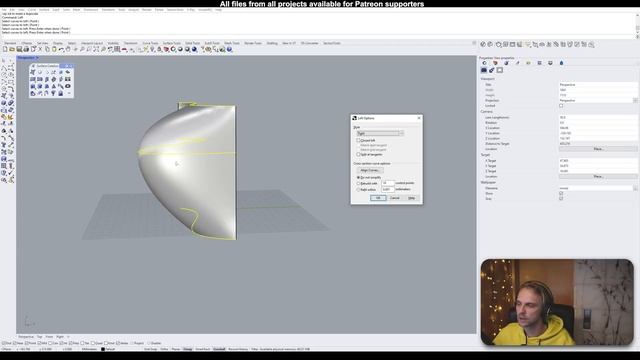 Rhino 3D Introduction for Architects - Full Course (2023 Update) - Part 1