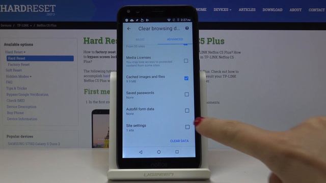 How to Erase Browser History & Cookies in Neffos C5 Plus - Clear Browser Data смотреть онлайн