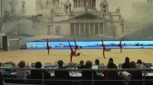 Чемпионат СПб 08.02.18 Жемчужина 2 МС обруч
