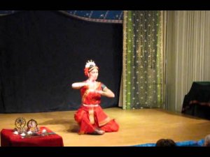 "Krishna Shabdam" by Bojkova Maria from Moscow kuchipudi dance studio "Ananda Thandava"