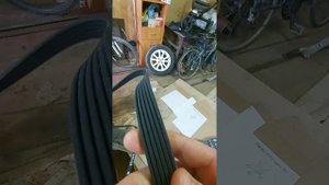Установка поликлинового ремня и ролика обводного Trialli GD703