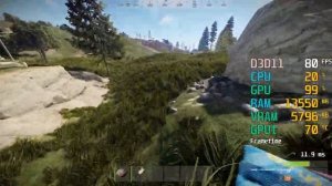 GeForce GTX 1060 6GB -- Intel Core i5-10600KF -- Rust FPS Test