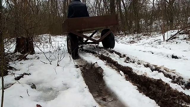 Покатушки на мотоблоке MF 70 смотреть онлайн