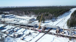 Строительство виадука над ж/д у м. Горино. Иваново.