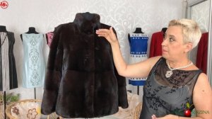 ЭЛЕГАНТНАЯ шубка ИЗ НОРКИ. Как исправить заводские заломы шкурки на норковом полушубке. 1 часть.