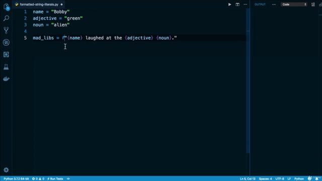 Python Programming Tutorial # 48 | f String or Formatted String Literal in Python | English