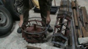 доработка заводских грунтозацепов для мотоблока.Часть 2