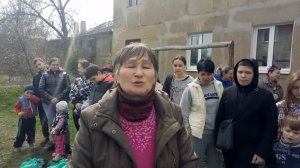 Горловка 23 04 2022 пос. ш. Гагарина (Глубокая)