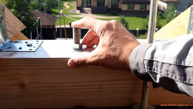 Диаметр шпилек для крепление мауэрлата, способ крепление мауэрлата своими руками, монтаж кровли смотреть онлайн