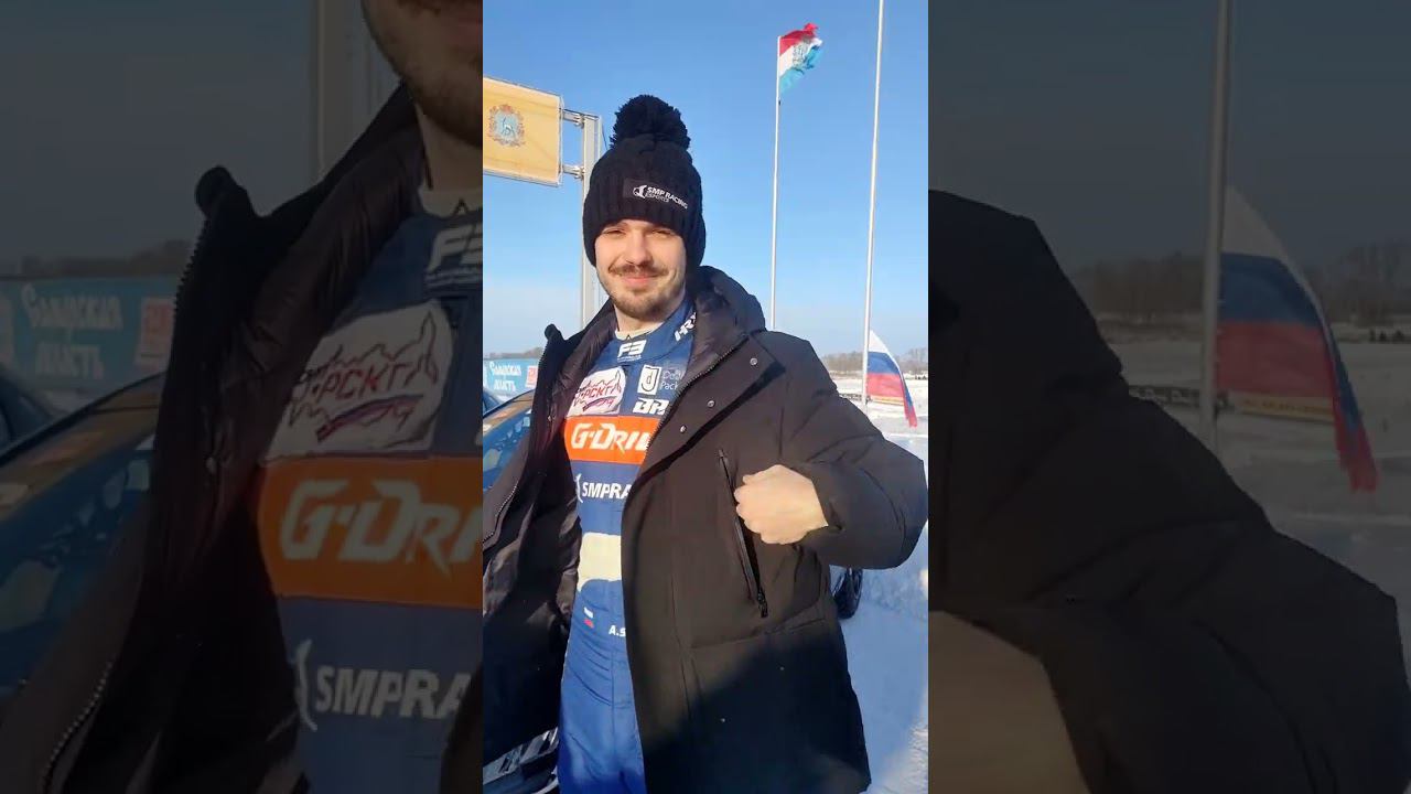 новая черная ливрея Lada Vesta Sport . Александр Смоляр на 26 Гонке Чемпионов