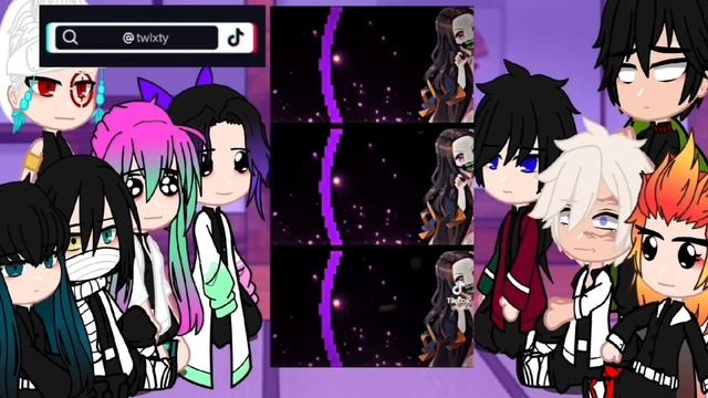 [] Hashira React To Tanjiro And Nezuko [] Gachaclub [] Demonslayer [] Reaction Video []