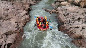 Рафтинг по горной реке (часть 3)