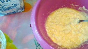 Легкий и вкусный торт /творожные коржи и сметанный крем