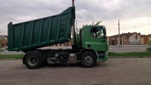 Огляд самоскида DAF CF 75 / Обзор самосвала DAF CF 75/ Переделка тягача в самосвал/Самосвал ДАФ