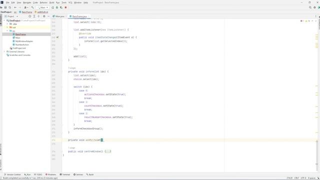 Список. List | Java | AWT смотреть онлайн