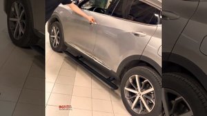 HAVAL F7 - автоматические выезжающие пороги