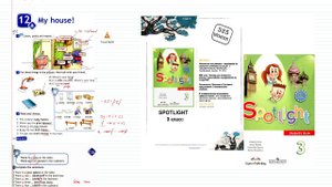 48. Spotlight 3. Module 6. Unit 12. Student's Book + Workbook