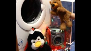 New Year's Eve Washing / стираем вместе/ детские стиральные машинки