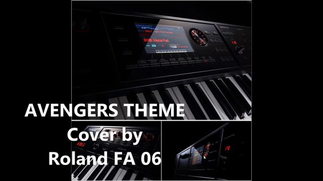 Avengers theme by Alan Silvestri - Roland FA 06 смотреть онлайн