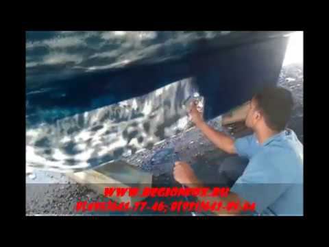 Окрасочный агрегат Graco для покраски судов и катеров. смотреть онлайн