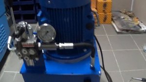 Маслостанция для пресса с ручным управлением