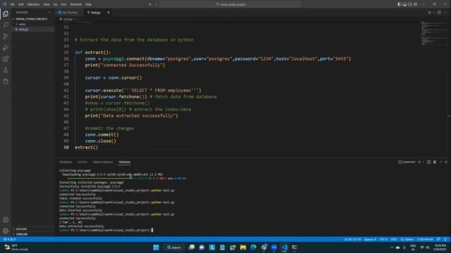 TUTORIAL 35: 8_SQL BASICS-HOW TO CONNECT DATABASE WITH PYTHON AND SQL HANDS ON | MARATHI EXPLANATIO смотреть онлайн