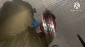 Как делать нельзя на зимней рыбалке.Чуть не угорели в палатке от угарных газов