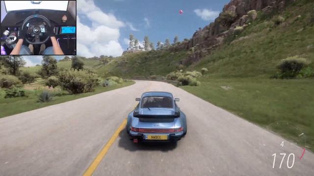 1982 Porsche 911 Turbo 3.3 - Forza Horizon 5 | Logitech G923 gameplay