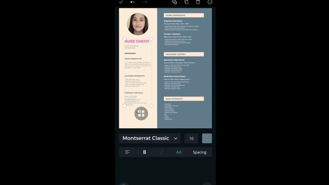 How to make modern resume on phone | tagalog tutorial | paano gumawa ng resume sa cellphone | Canva