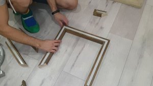 led chandelier do-it-yourself Светодиодная люстра из дерева своими руками