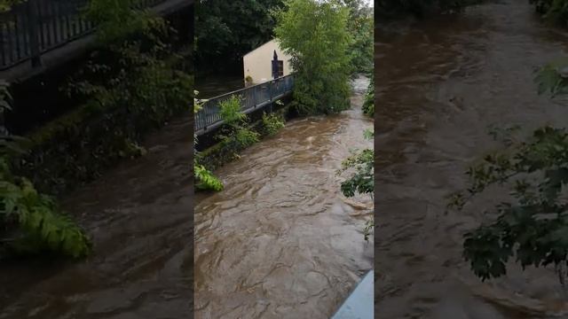 Ennepe in Ennepetal 14.07.2021 #unwetter #starkregen #sturmtiefbernd #hochwasser