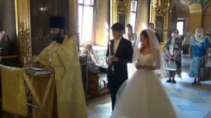 Венчание в храме Успения Пресвятой Богородицы в Гончарах