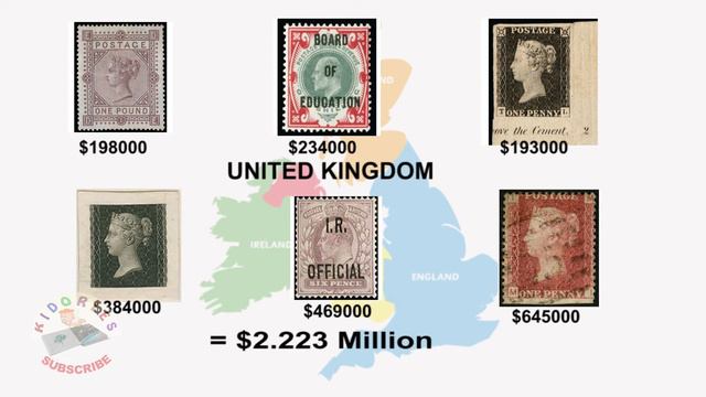 The world's most valuable stamps revealed Part-1 смотреть онлайн