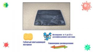 Дезинфекционные коврики, дезматы и дезбарьеры