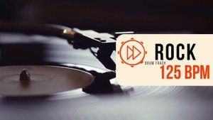 125 BPM | Rock Drum Beat | Backing Track (#50)