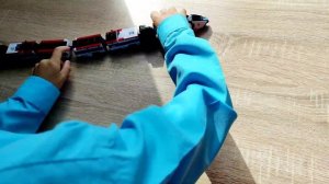 Обзор игрушки - трансформера.  ТОБОТ Пауэр Трейн!