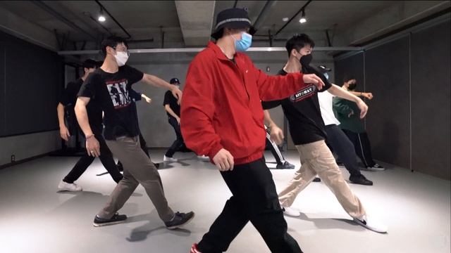 Popping Routine | Dokyun Dancing Training Class | Justjerk Dance Academy