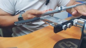 Заточка складного ножа ZT 0357, сталь cpm 20 cv.