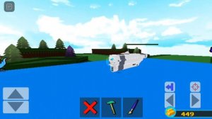 Субмарина "Циклоп" из Subnautica  в BABFT (Bild A Boat For Treasure). Roblox.