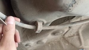 Трос ручника Рено Логан стук.