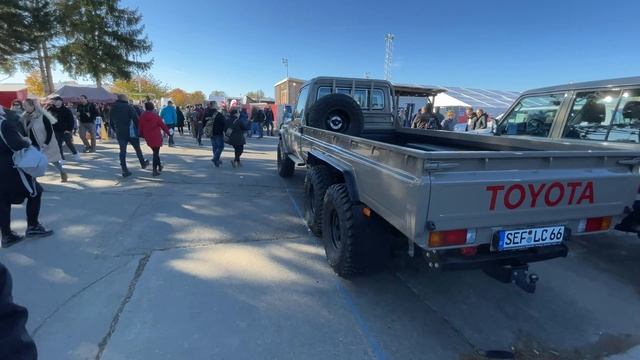 Toyota Land Cruiser 6x6.  Offroad, Truck For Adventure (abenteuer) #toyota, #toyotalandcruiser, #6x