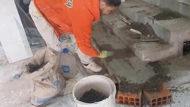 Мраморная лестница по-арабски и как недорого сделать лестницу с имитацией гранитной поверхности