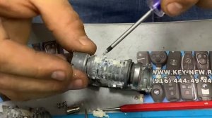 Закисла личинка замка двери VW polo