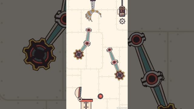 Steampunk Puzzle Physics Game. Stage 4. Level 60.